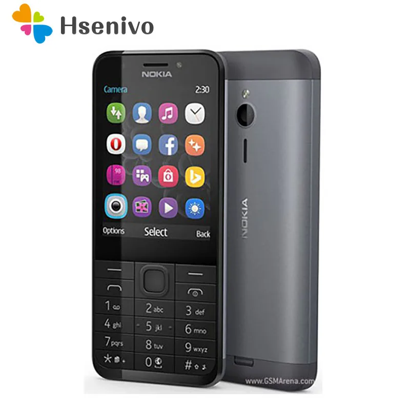 Разблокированный оригинальный телефон NOKIA 230 версия с двумя Sim картами GSM