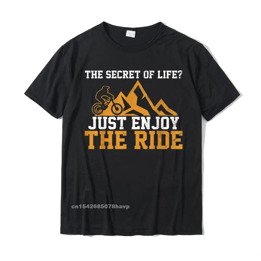 

Mountain Bike - MTB Downhill Biking Biker Gift T-Shirt Slim Fit Casual T Shirt Cotton Man Tops Shirts Family