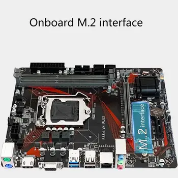 

Upgrade B85M-VH 1600/1333/1066 DIMM Desktop Computer Motherboard M.2 LGA 1150 USB 3.0 16G DDR3 Dual Channel Mainboard