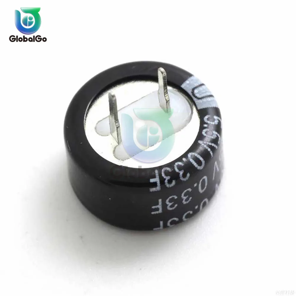 

5.5V 0.22F 0.47F 0.33F Button Type Super Capacitor Electrical Doule Layer Capacitor Electric Toy Car Backup Power Supply