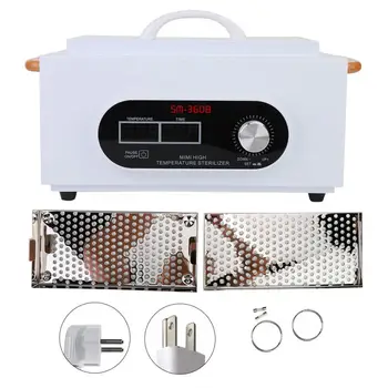 

UV Sterilizer LCD Screen High Temperature Disinfection Cabinet Sterilizer Manicure Tool Sterilization Machine Nail Sterilizer l