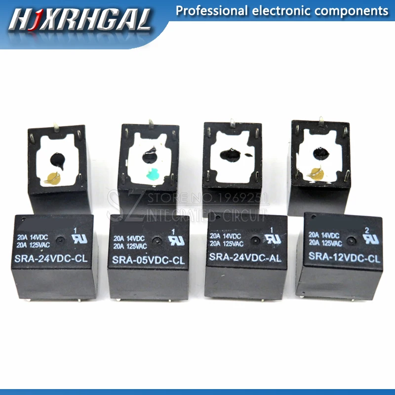 

1PCS Relay SRA-12VDC-CL SRA-05VDC-CL SRA-24VDC-CL Relays 5PINS 12v 5v 24v DC T74 new and original hjxrhgal