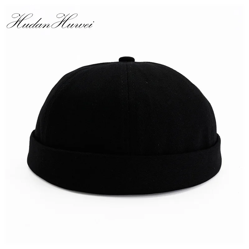 Осень и зима новая уличная yazi hooligan шляпа мужская и женская dome Дыня Кожаная шапка помещика tide хип-хоп шляпа