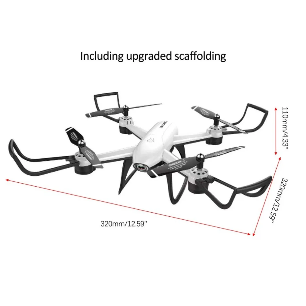 SG106 игрушка-Дрон на дистанционном управлении с 720/1080 P/4 k HD Dual 2,4G FPV WiFi широкоугольная камера с гравитационным зондированием Трансмиссия квадрокоптера в реальном времени