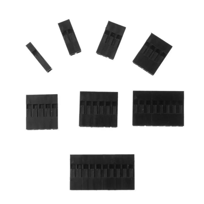 

1450*/set Dupont PCB Wire Jumper Pin Header Connectors Housing Kit Crimp Pins