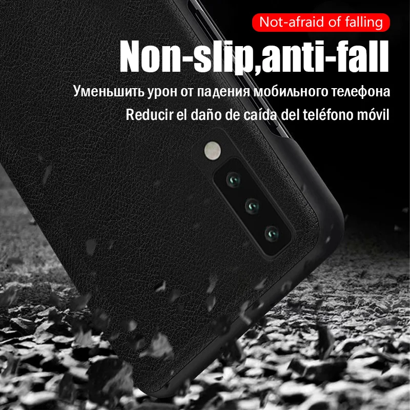 Роскошный Смарт с окошком для экрана и чехол для samsung Galaxy S8 S9 S10 плюс S10E Note 8 9 10 Pro A10S A20 A30 A40 A50 A60 A70 чехол