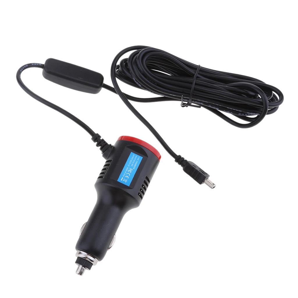 USB Charger 5V3A Quick Charge Cable GPS DVR Charging for Car Van Truck Kit