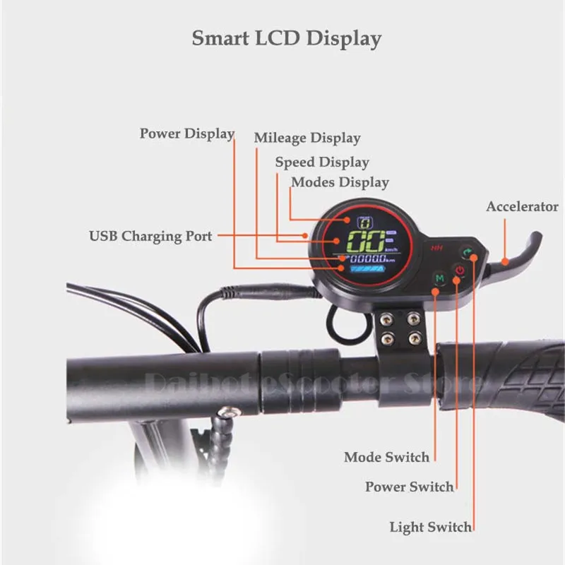 3 Wheel Electric Scooter With Seat Electric Scooters 8 Inch 400W 36V500W 48V Folding Electric Skateboard For Adults