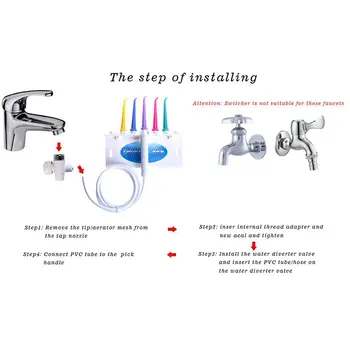 

Oral Hygiene Water Dental Flosser Oral Irrigator SPA Water Jet Toothbrush Healthy Pick Teeth Classic Plus Teeth Cleaning Tools