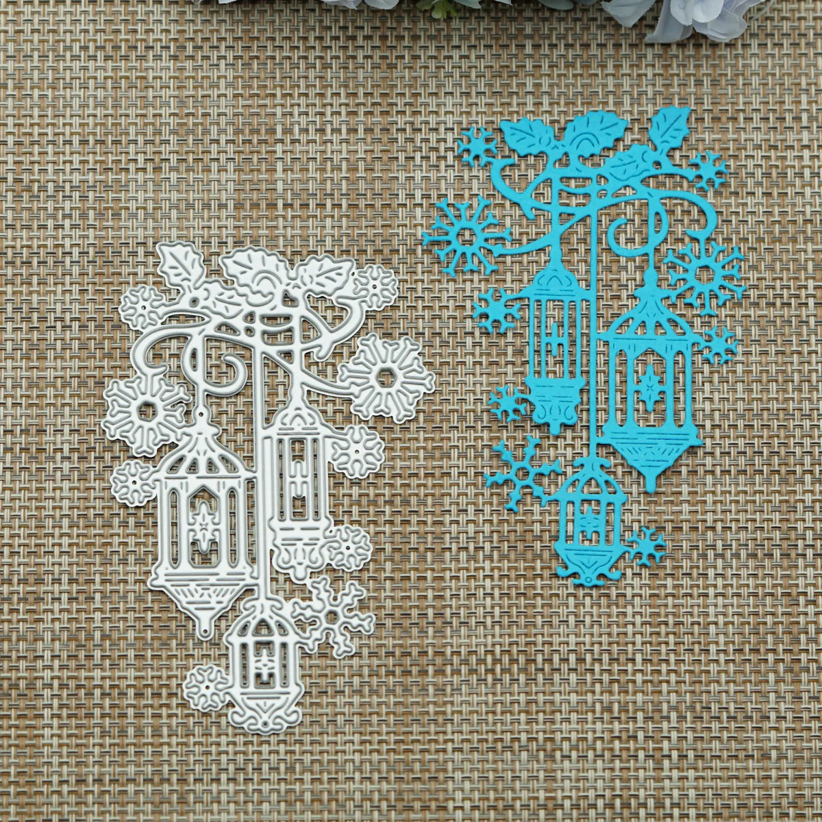 

Hanging Oriental Lantern Lights Pattern Metal Cutting Dies Scrapbooking Handmade Invitation Card Album Photo Decorating Template