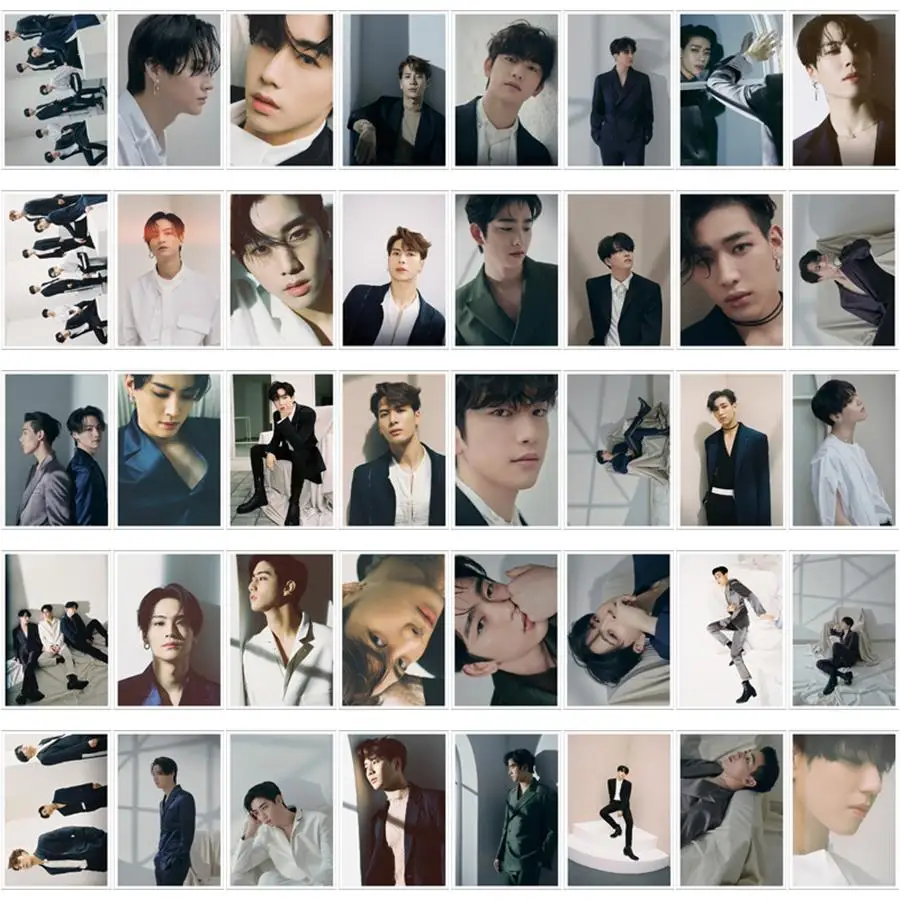 40 шт./компл. GOT7 вызов мое имя Polaroid Lomo фото карта JB Bambam HD коллективные фотокарты Kpop карты