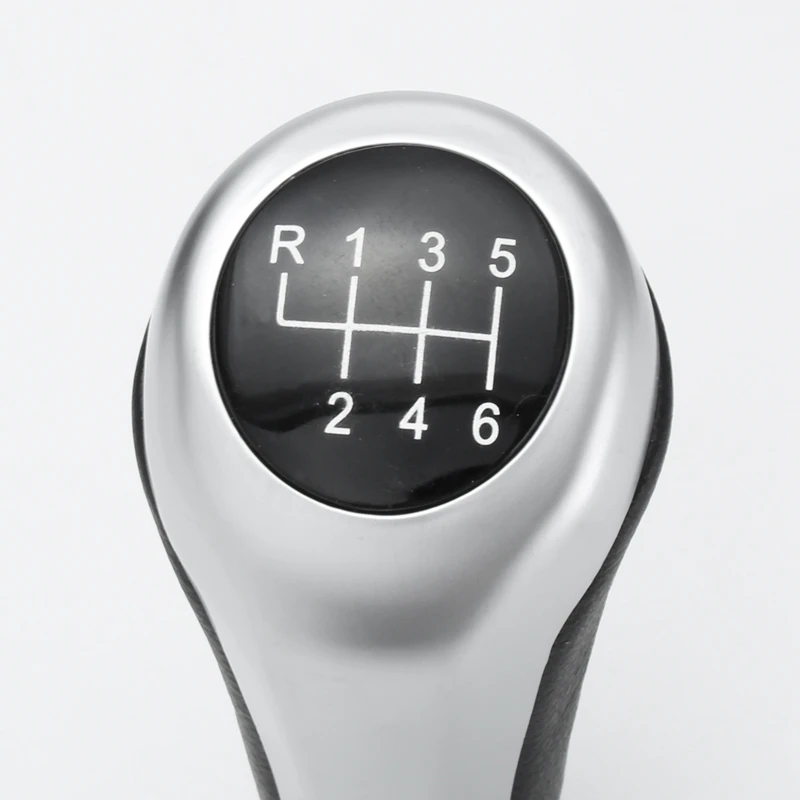 Замена автомобилей 6 Скорость Шестерни рукоятка рычага переключения передач ручка переключения головкой для BMW E46 E90 E91 E92 X1 X3 X5 Шестерни Автомобильная фара, аксессуары для инструментов