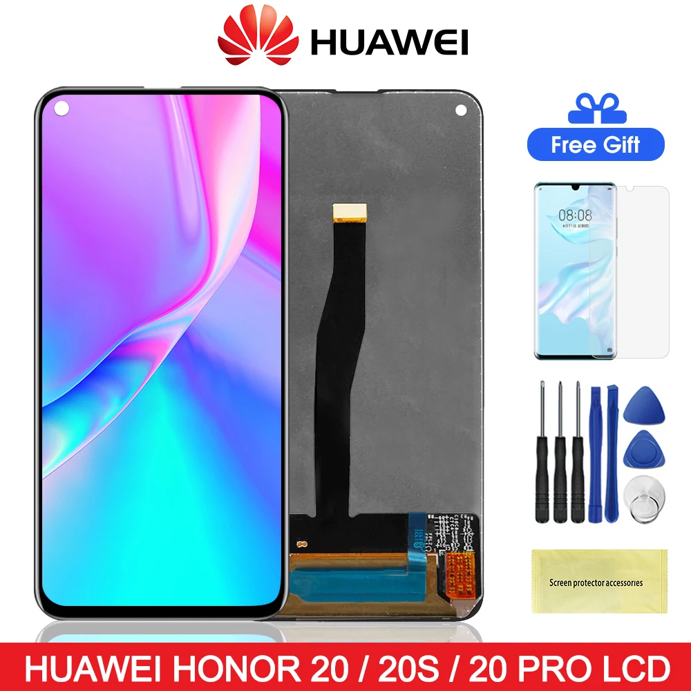 Original Nova5T Lcd for Huawei Honor 20 LCD Touch Screen With Frame Digitizer Assesmbly For Huawei Honor 20 Pro YAL AL10 YAL L41|Pantallas LCD para teléfonos móviles| - AliExpress