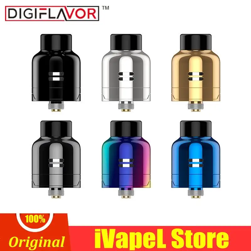 Атомайзер для электронной сигареты Digiflavor DROP SOLO RDA V1.5 с одной катушкой 22 мм |