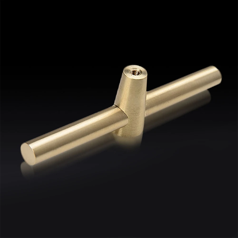 

Kitchen Wardrobe Dresser Hardware Drawer Solid Cupboard Handle Door Pull Cabinet Knob Anti Rust Bar Pure Copper Home Decor