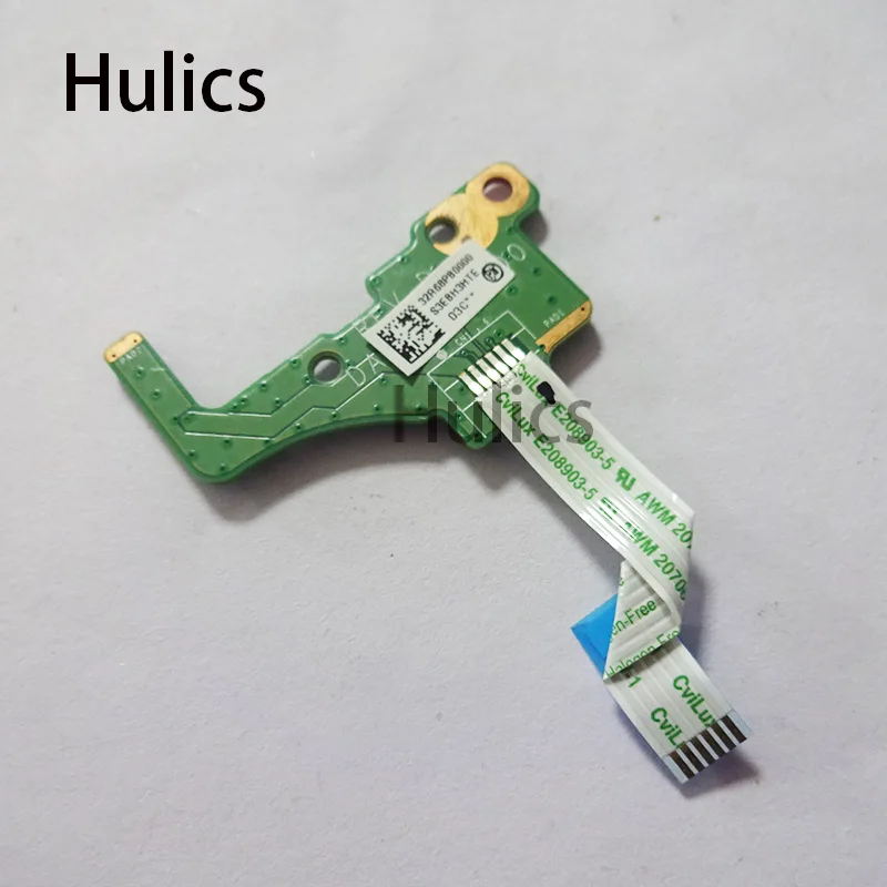 Hulics Original For HP 15-E 17-E Series Laptop power switch button BOARD With Cable DA0R68PB6D0 720673-001 | Компьютеры и офис
