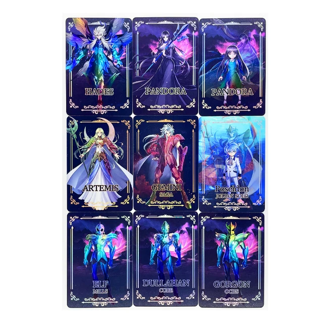 12pcs/set Saint Seiya Soul of Gold Refraction Process Toys Hobbies Hobby  Collectibles Game Collection Anime Cards - AliExpress