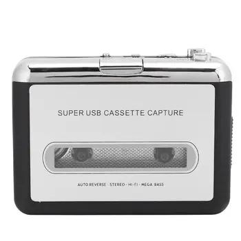 

Portable Stereo Cassette Player Tape to MP3 Audio Converter Adapter with USB Cable Hot Sale