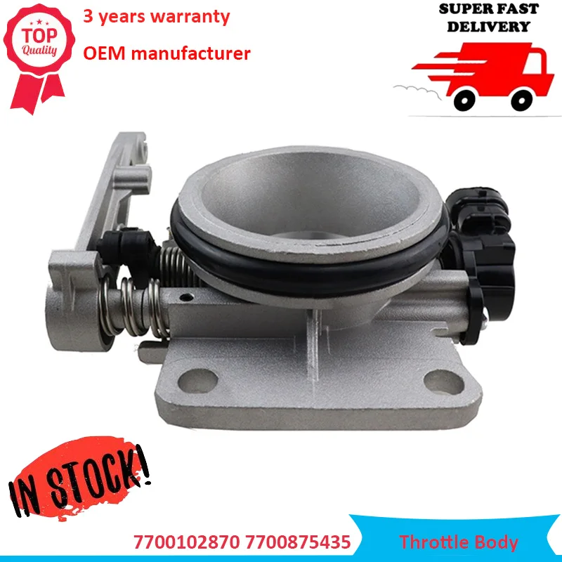 

Brand New 7700102870 7700875435 Air Intake System Throttle Sensor Throttle Body 1161192787R for Renault Megane Car Clio II 1.6