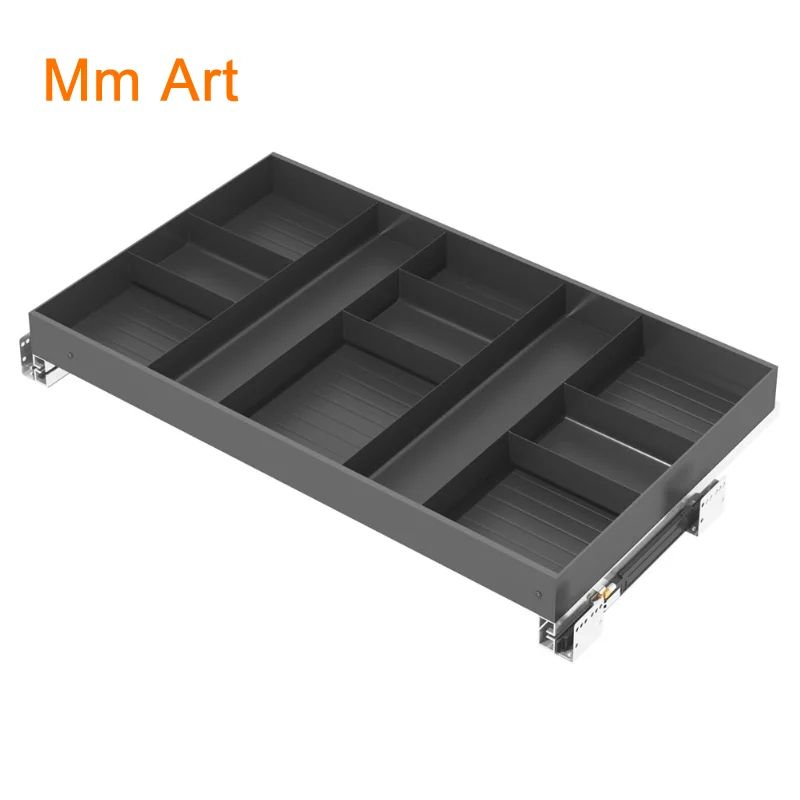 Kitchen Cabinet Tool Basket Cutlery Tray Kitchen Cabinet Removable Partition