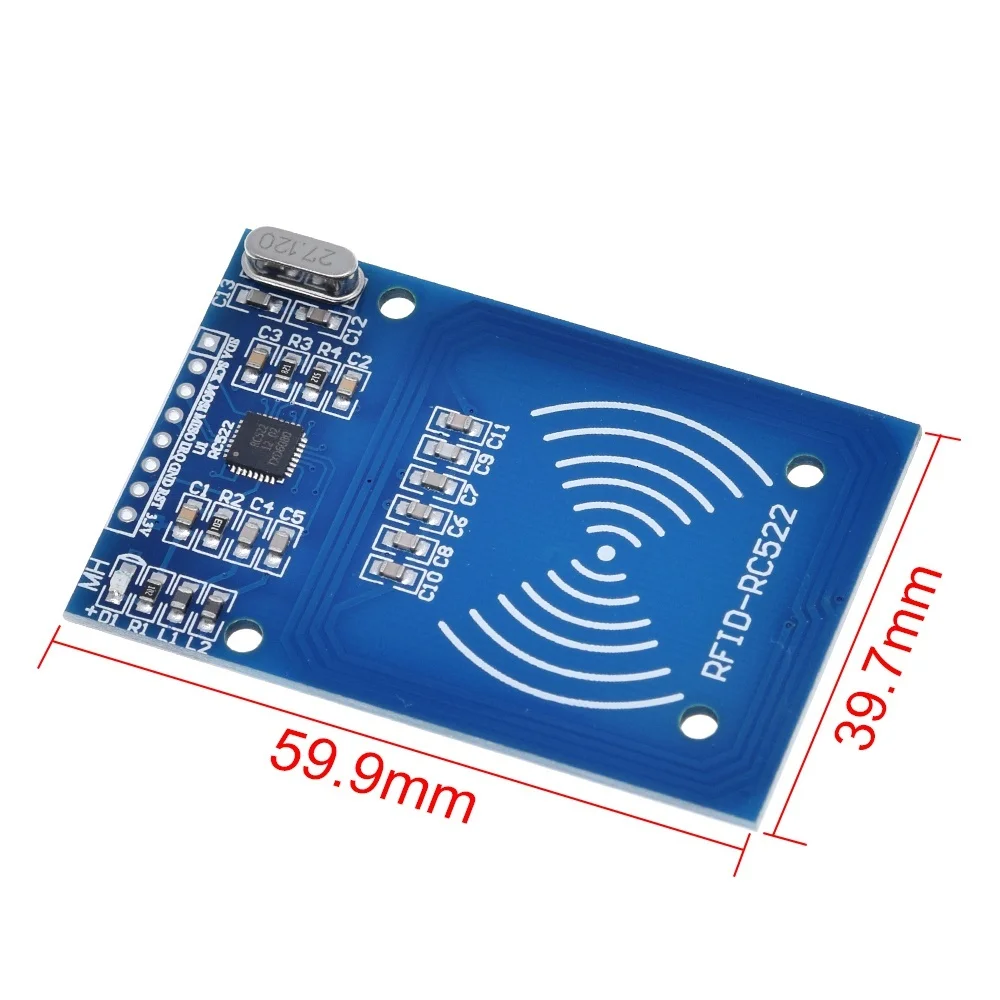 MFRC-522 RC-522 RC522 антенна RFID IC беспроводной модуль для Arduino IC ключ SPI писатель считыватель IC карты Бесконтактный модуль