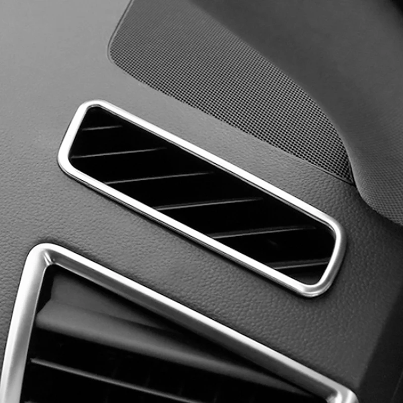 Gelinsi для Audi Q5 B8 B9 2012- автомобильный Стайлинг приборной панели A/C вентиляционное отверстие Выход Панель крышка отделка рамка наклейка интерьерные аксессуары