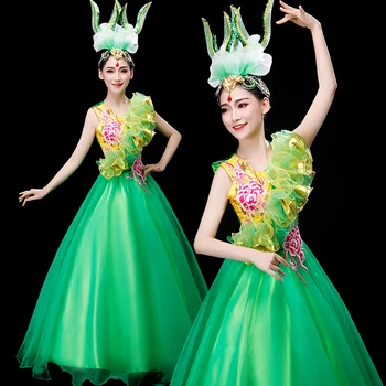 

Opening dance skirt costume female adult new atmosphere modern dance costume costume fashion stage performance clothing