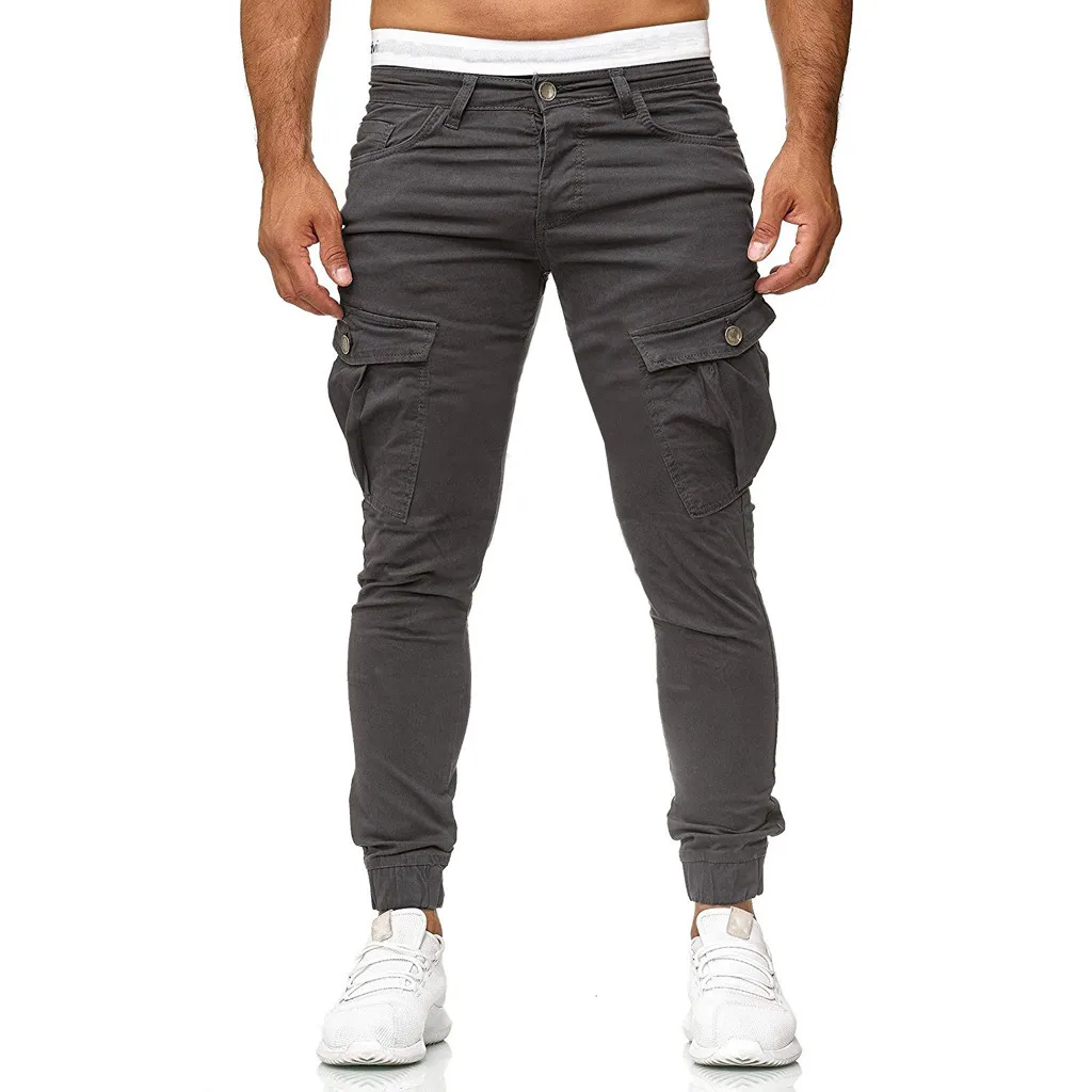 Vogue Joggers мужские повседневные Черные обычные спортивные штаны облегающие однотонные брюки спортивные штаны для бега Masculina