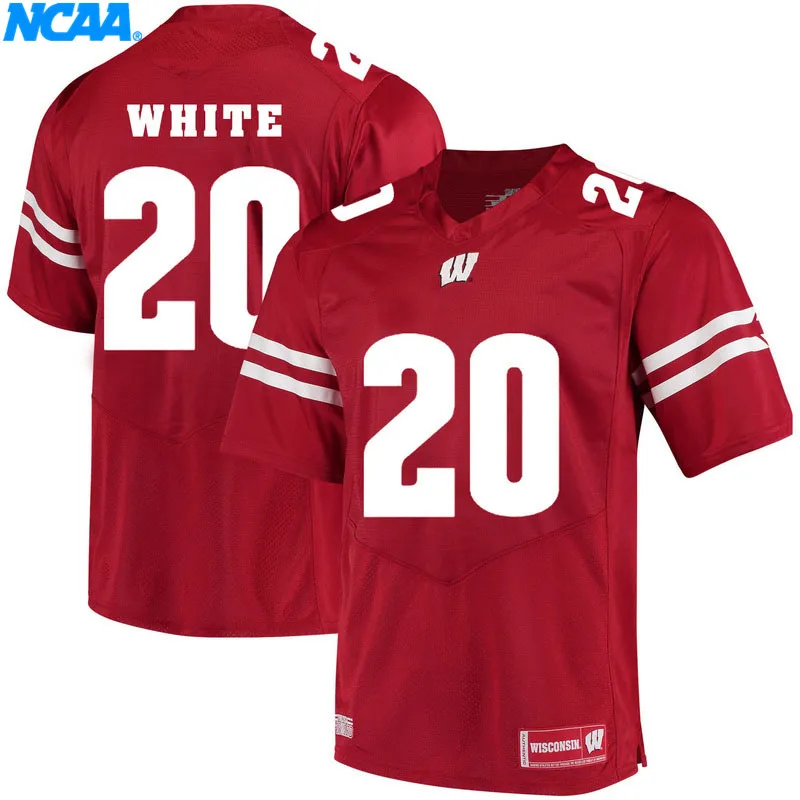 Новое поступление высокое качество Висконсин Badgers Davis III#6 Ogunbowale#23 Футболка колледжа Джерси S-XXXL