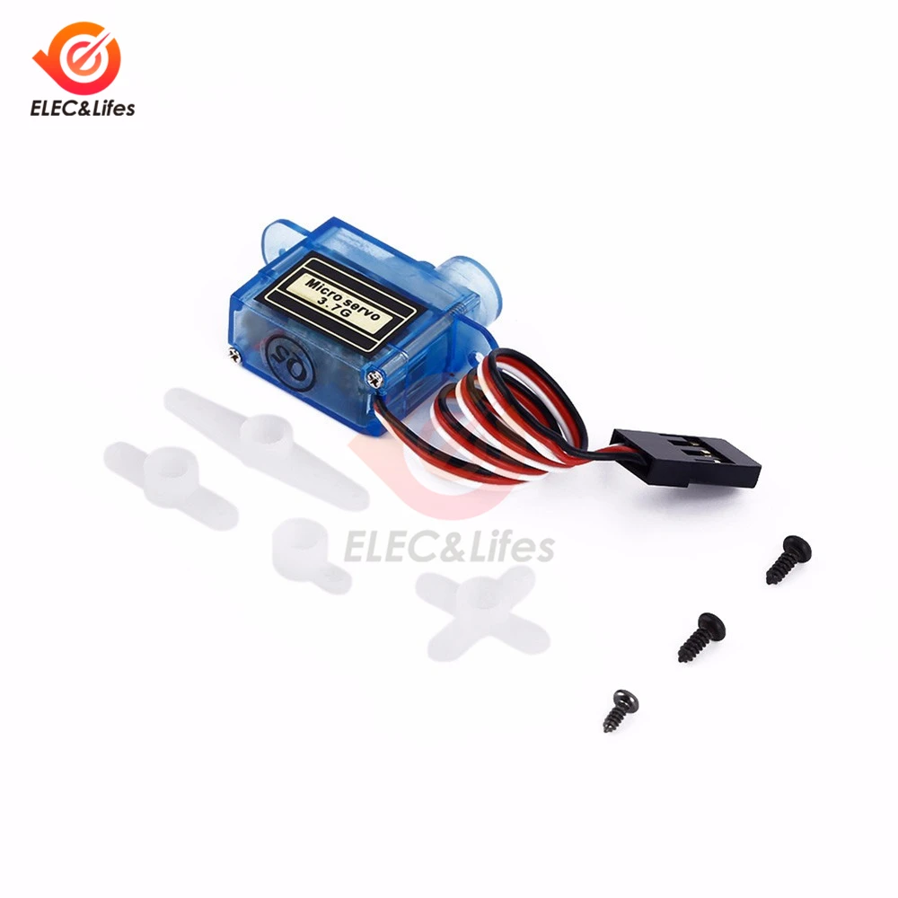 3.7G Мини-сервопривод 3,7G 4,3G для игрушечных автомобилей, Радиоуправляемый вертолет, модель управления полетом DIY микро-Аналоговый сервопривод - Цвет: 3.7G