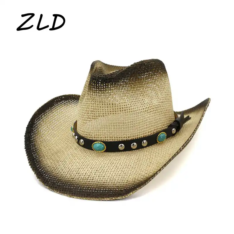 large brim cowboy hat