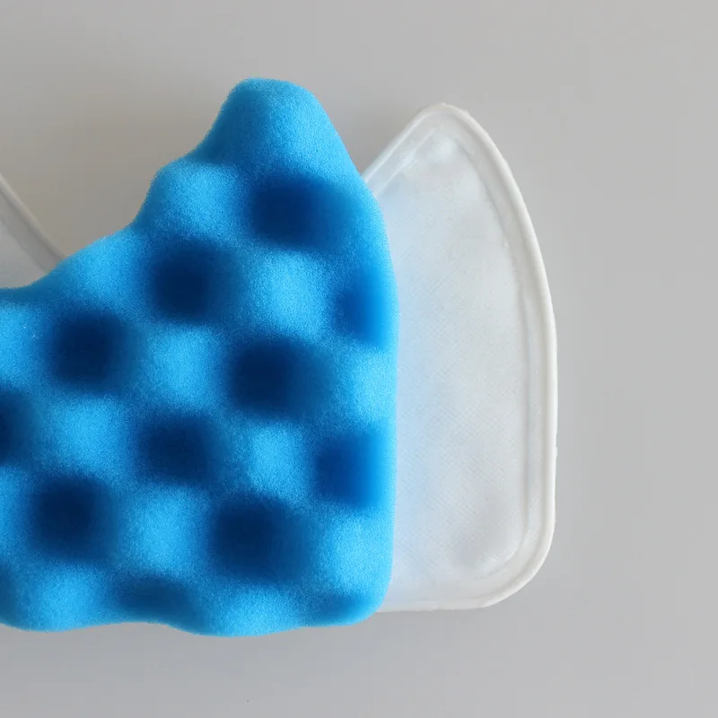 Vacuum Cleaner Replacement Filters Kit for Samsung DJ97-00492A SC6520 SC6530 SC6540 SC68 1Set Blue Foam Filter & 1PC Hepa Filter