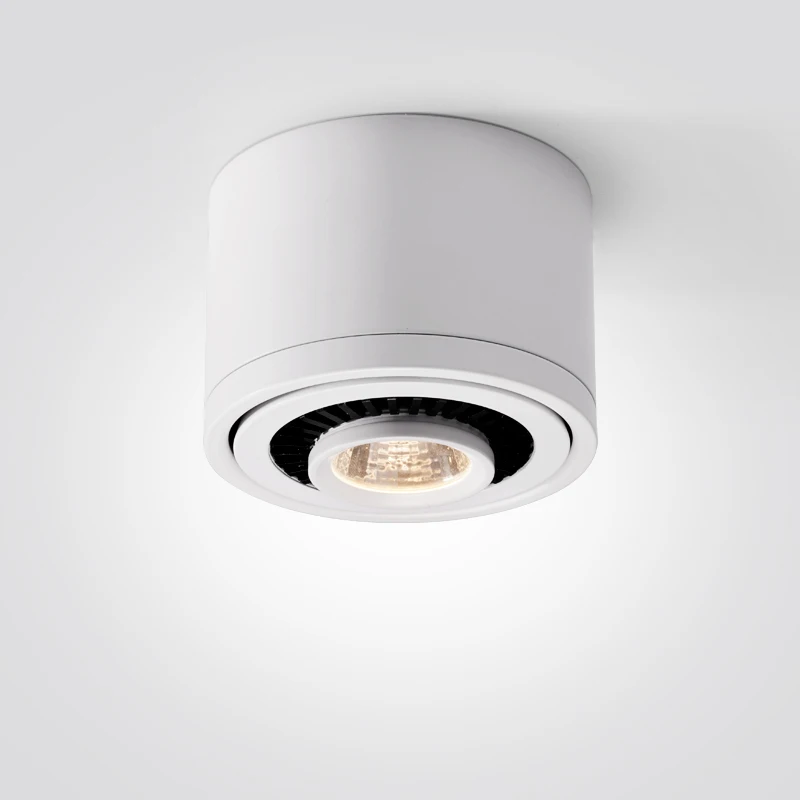 Алюминиевый Светодиодный точечный светильник 220В поверхностного монтажа cob 5 Вт