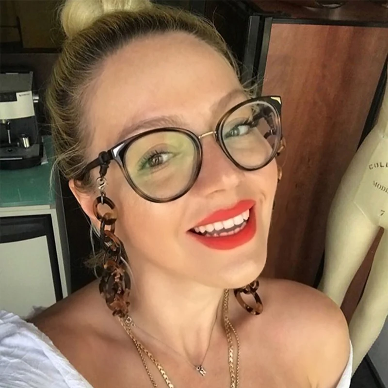 

cat eye glasses frames for women Retro vintage high quality Computer Glasses For Female Women's glasses lady Eyewear frame