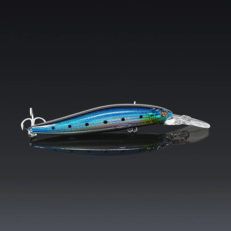 TUYA Wobblers Minnow Fishing Lures Magnet Weight System Trolling Lure Long Casting Artificial Hard Bait Slowly Floating - Цвет: YH165-6