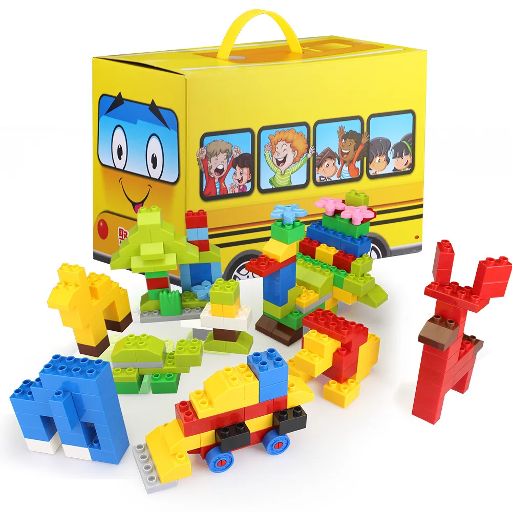 

Creative Educational Assembled DIY Animal Large Particles Building Blocks Children Intelligence Development Infants ENLIGHTEN Sp