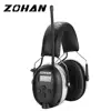 ZOHAN FM/AM Radio orejera NRR24DB electrónicos audiencia protección táctico orejeras tiro oído protectores de Radio oído protección ► Foto 1/6