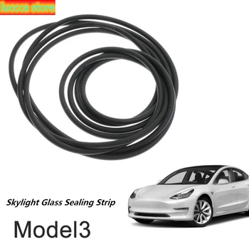 

Car accessories, Roof Wind protector, Skylight noise reduction sealing Kit, glass sealing strip for Tesla Model 3