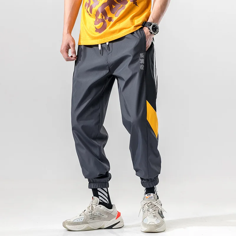 

2020 Spring Main Push Japanese-style Shadowless Wall Thin Contrast Color Workwear Capri Pants M-5x Hk122