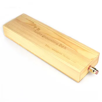 

Top quality HiFi Audio GND Amplifier Decoder Speaker Audio Grounding Box Tuning Box Power Purifier Electronic Black Hole