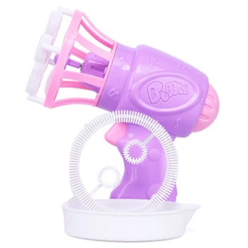

Bubble Blower Toy Soap Bubble Toy Cartoon Gift Children's Hand Bubble Blower(Purple)