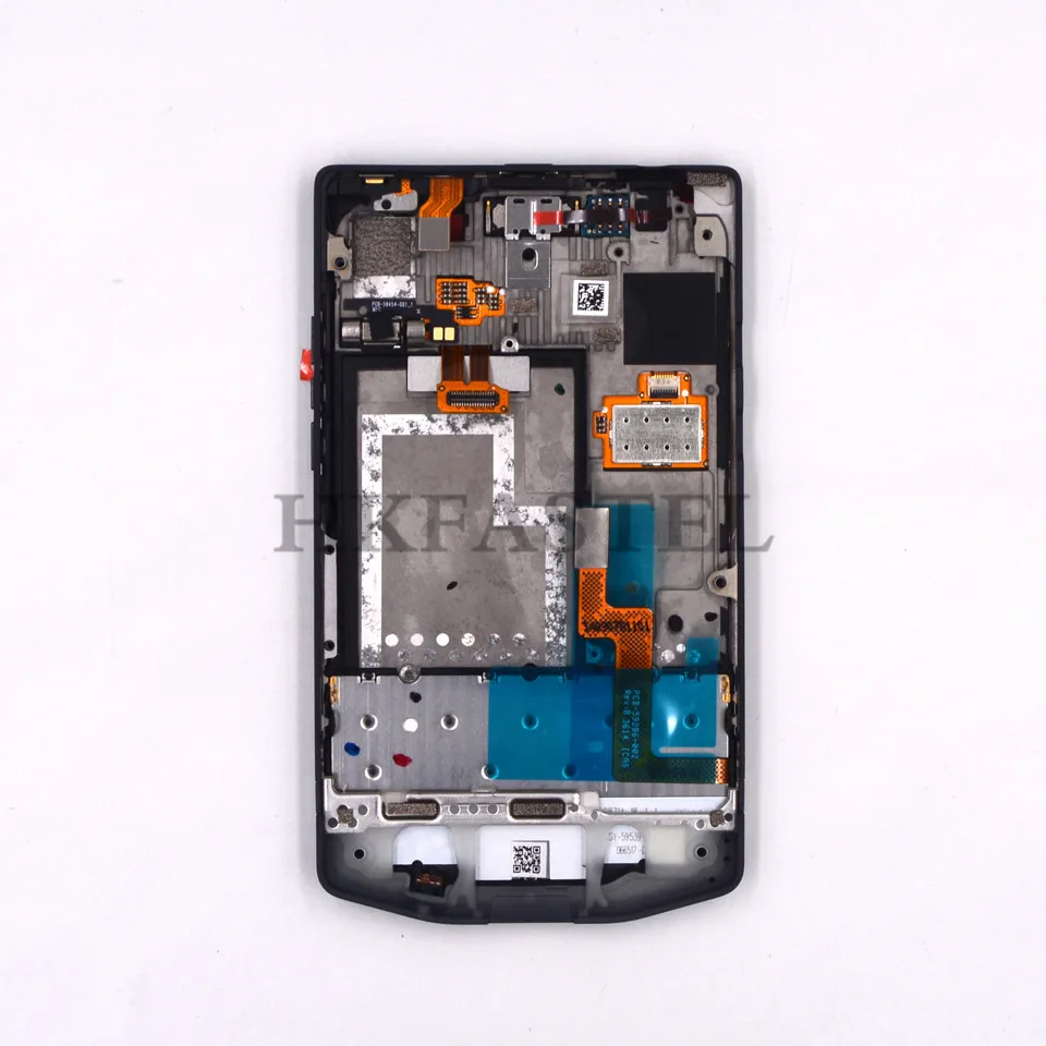 Для BlackBerry Porsche дизайн P'9983 P9983 9983 корпус мобильного телефона крышка средней части корпуса клавиатура+ ЖК-дисплей