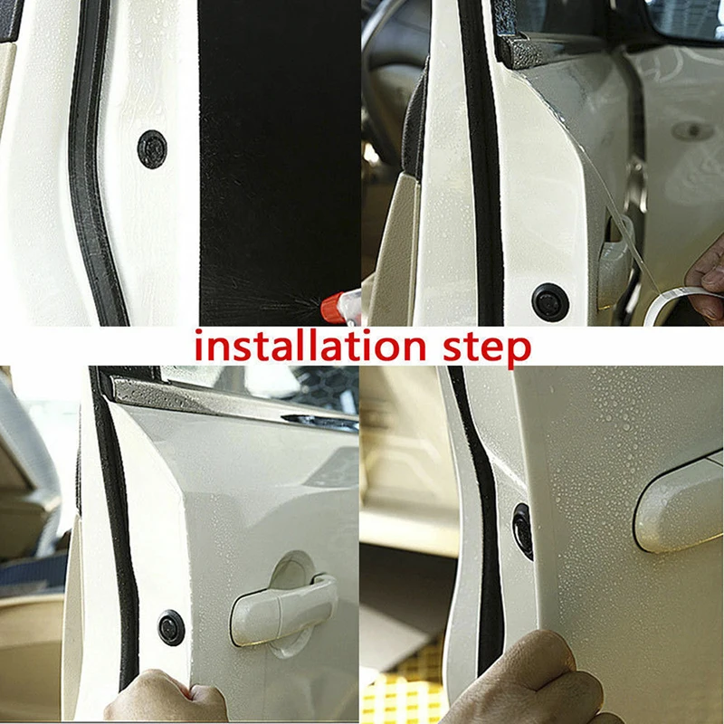 

1 Pc 2cm*3M Universal Car Anti Collision Side Door Edge Guard Door Sill Scuff Plate Protection Sticker Strip For cars