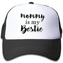 Mommy Is My Bestie бейсболка Регулируемая Задняя сетчатая Кепка для ребенка