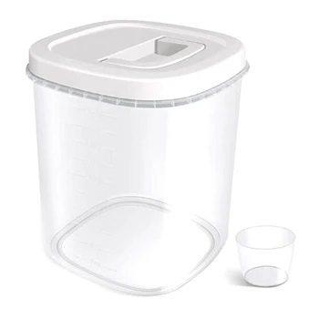 

ELEG-Airtight Container 20 Lbs Rice Container Bin Cereal Container for Rice Flour Storage, Kitchen Pantry Organization