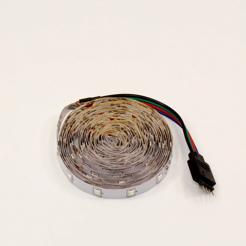 5050 2835 rgb rgbw светодиодный светильник Водонепроницаемая 12 В 0,5 м 1 м 5 м Гибкий Светильник для ПК неоновая светодиодная Диодная лента