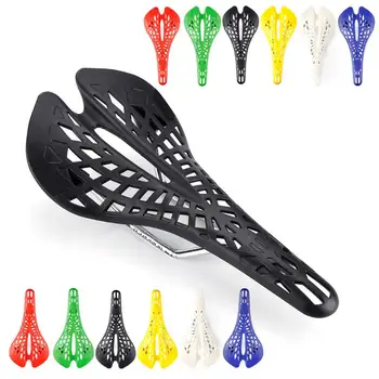 

Bike Saddle Silicone Cushion PU Leather Surface Silica Filled Gel Comfortable Cycling Seat Shockproof Bicycle Saddle Accessorie
