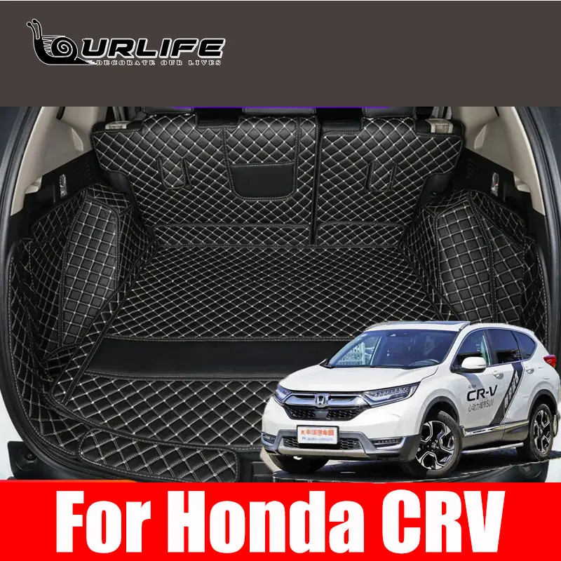 Для Honda CRV CR-V 2017 2018 2019 2021 2020 коврик для заднего багажника напольный лоток багажа