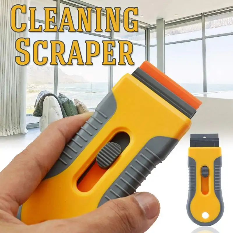 

1PC Multifunction Window Tint Ceramic Glass Oven RazorsScrapers Blade Plastic Handle Glass Oven Window Tinting Tool