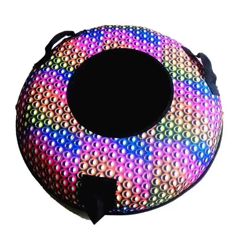 

Floated Skiing Board PVC Winter Inflatable Ski Circle With Handle Durable Children Adult Outdoor Snow Tube Skiing Accessories